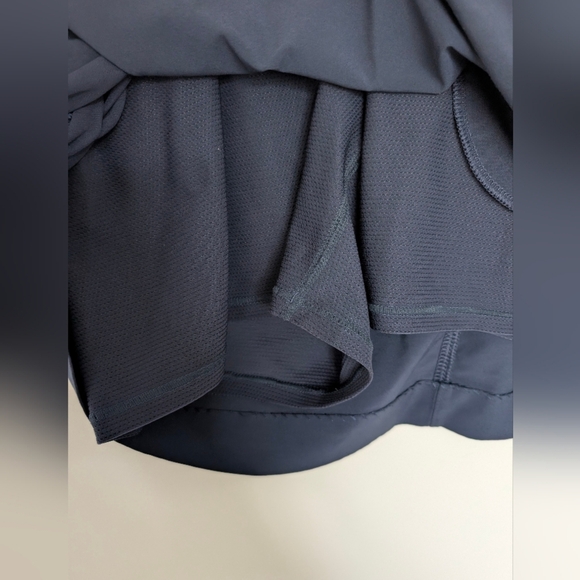 Athleta Skirt Womens 16 Soho Skort Shorts Blue Athletic Stretch Elastic Waist - Picture 5 of 11